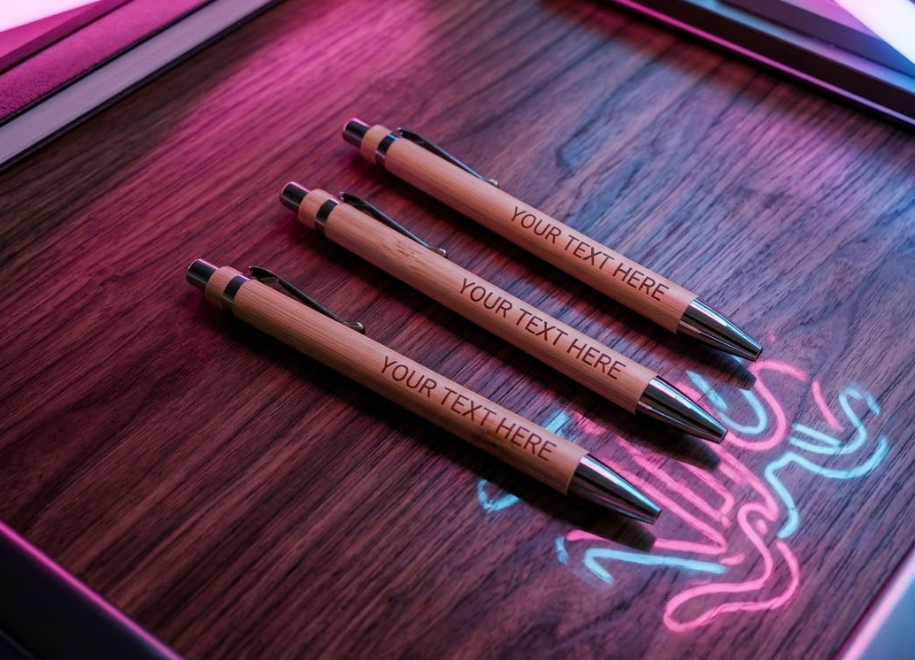Custom Printed Bamboo Pen