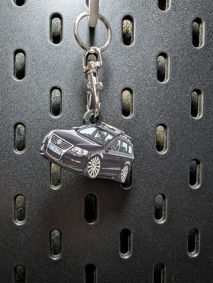 Custom Tooned Car Keyrings.