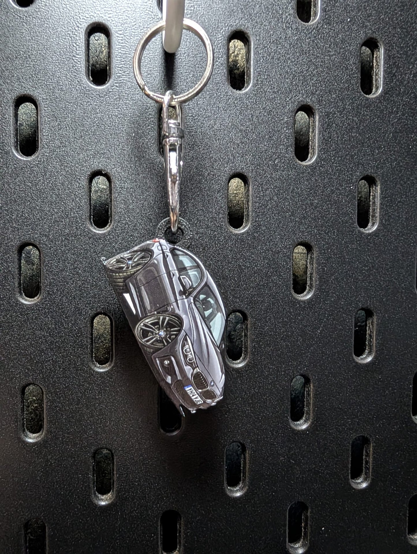 Custom Tooned Car Keyrings.