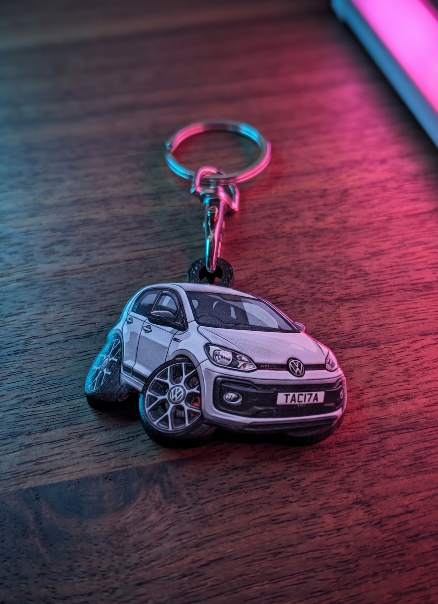 Custom Tooned Car Keyrings.